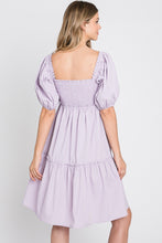 Load image into Gallery viewer, Poplin Smocked Dress