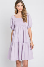 Load image into Gallery viewer, Poplin Smocked Dress