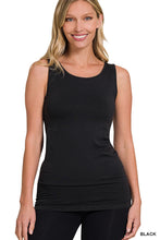 Load image into Gallery viewer, SCOOP NECK SEAMLESS TANK TOP