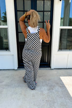 Load image into Gallery viewer, CHECKERED KARLI BOHO OVERALLS