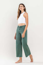 Load image into Gallery viewer, HIGH RISE CROP WIDE LEG JEAN