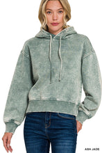 Load image into Gallery viewer, ACID WASH FLEECE HOODIE