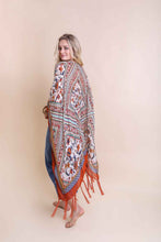 Load image into Gallery viewer, Bohemian Diamond Tassel Kimono