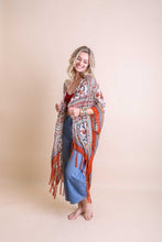 Load image into Gallery viewer, Bohemian Diamond Tassel Kimono