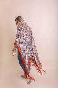 Bohemian Diamond Tassel Kimono