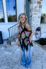 Load image into Gallery viewer, BOHO CROCHET KNIT TOPS