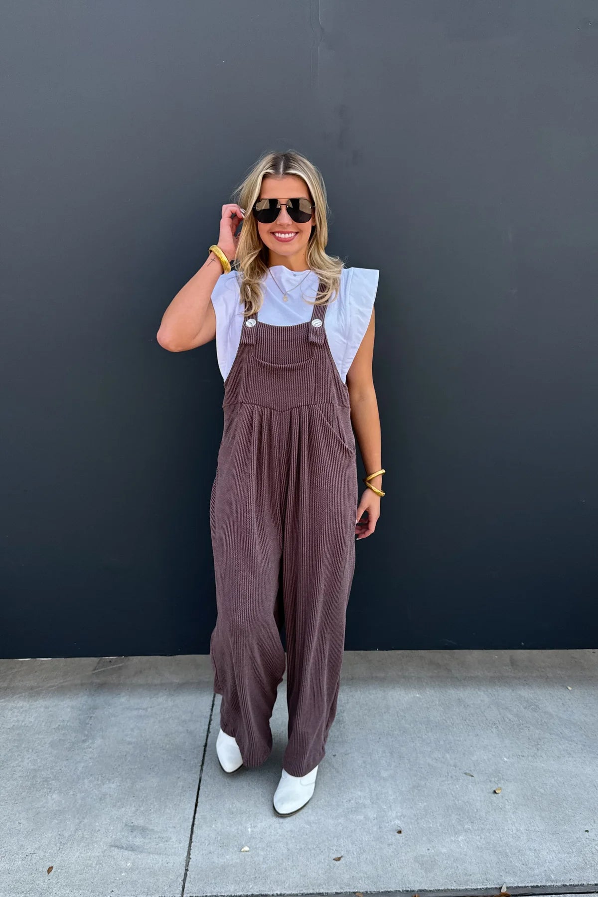 KARLI BOHO OVERALLS