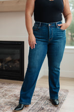 Load image into Gallery viewer, Pippa High Rise Button Fly Straight Jeans