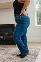Load image into Gallery viewer, Pippa High Rise Button Fly Straight Jeans