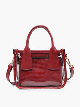 Load image into Gallery viewer, Stacey Clear Satchel