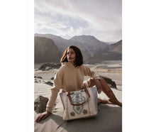 Load image into Gallery viewer, Willow Stream Embroidered Tote Bag