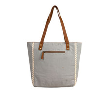 Load image into Gallery viewer, Willow Stream Embroidered Tote Bag