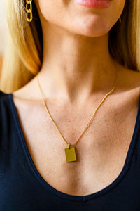 Breathe Pendent Necklace