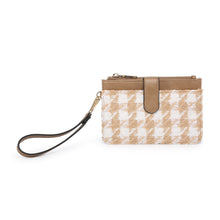 Load image into Gallery viewer, Pearl Houndstooth Wallet Clutch
